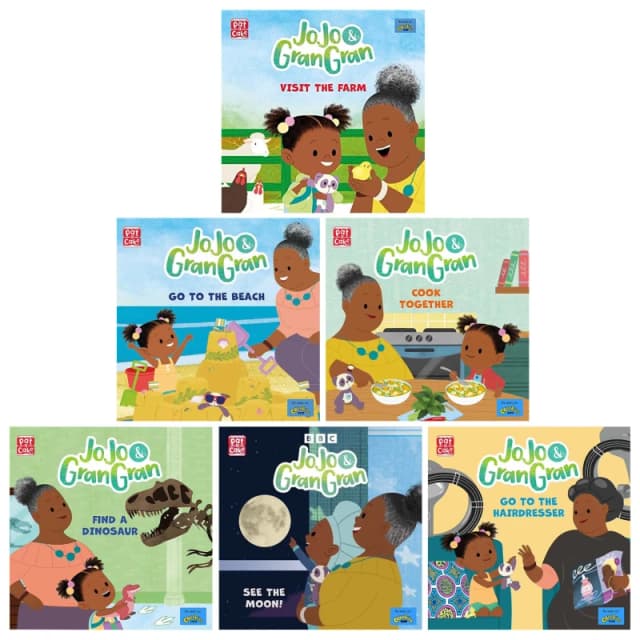 JoJo And Gran Gran Collection 6 Book Set Pat-A-Cake Ltd Pat-a-Cake ltd Books