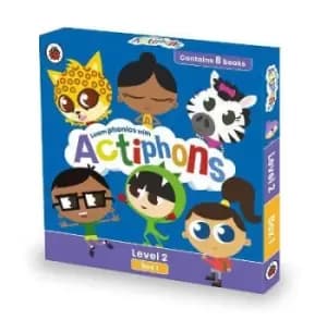 Actiphons Level 2 Box 1: Books 1-8 by Ladybird