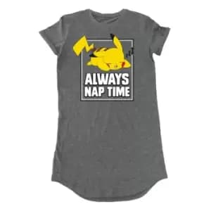 Pokemon - Always Nap Time (T-Shirt Dress) Ex Ex Large