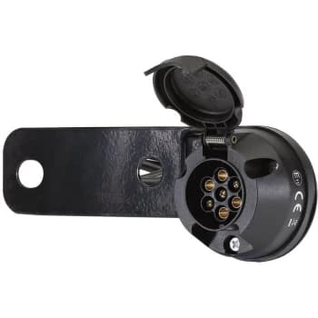 99664 - 7-Pin N-Type Towing Socket Assembly - Draper