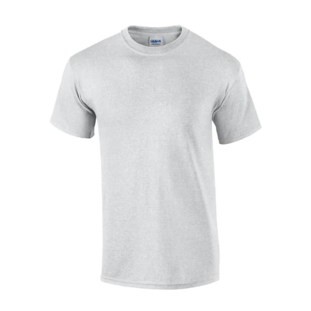 Gildan Cotton T-Shirt Grey male
