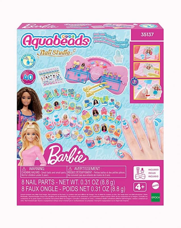 Aquabeads Aquabeads Barbie Nails Designer Kit - Aquabeads Female RN34601