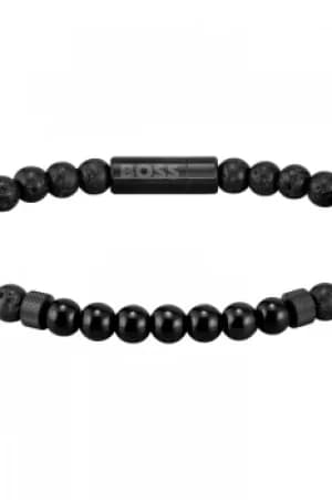 Gents BOSS Jewellery Beads Bracelet 1580272