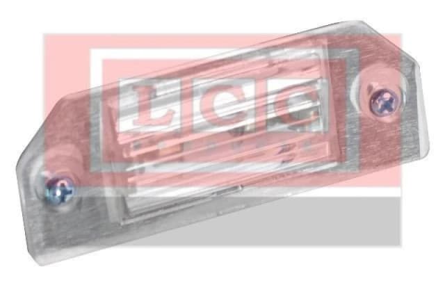 LCC LA0204 Number Plate Light Rear, with bulb Licence Plate Light (293)