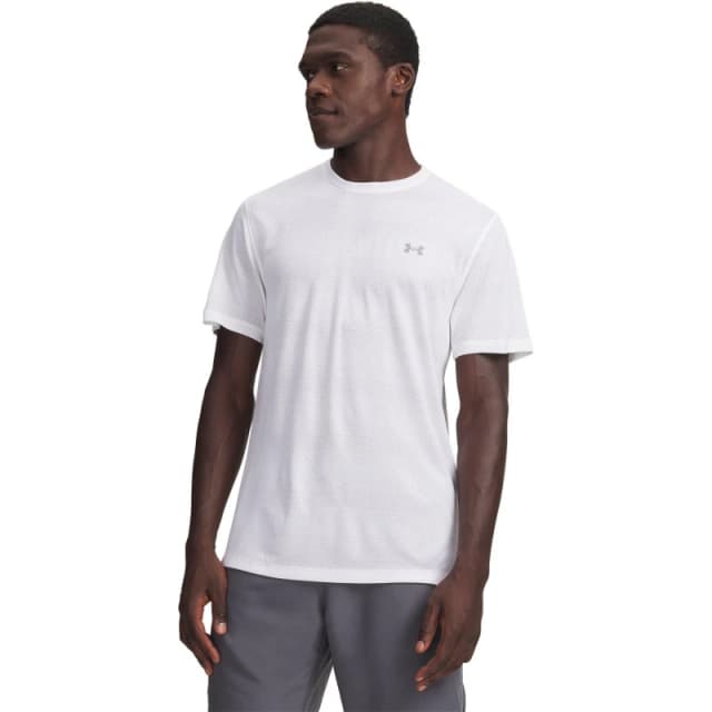 T-Shirt Under Armour Velociti Blanc Male L