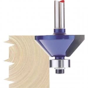 Draper Bearing Guided Chamferring Router Cutter 30mm 30mm 1/4"