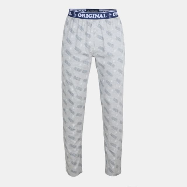 Original Penguin Original Penguin Men Lounge Grey Pyjamas Bottoms Size: Small Grey S Male 5056395817674