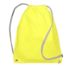 Jassz Bags Drawstring Backpack (One Size) (Yellow)