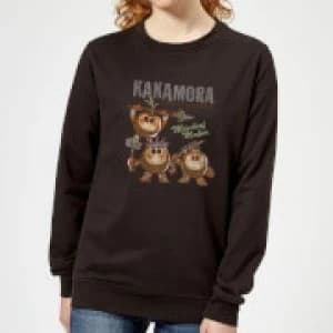 Moana Kakamora Mischief Maker Womens Sweatshirt - Black