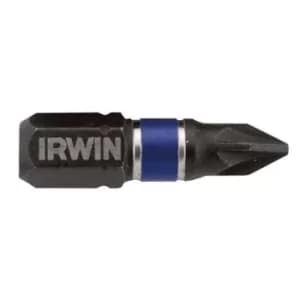IRWIN Impact Pro Performance Screwdriver Bits PZ2 25mm (Pack 10)