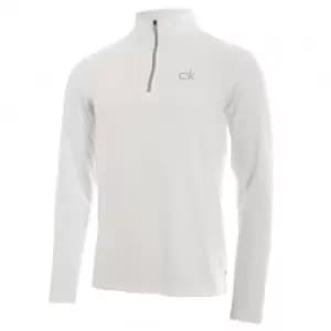 Calvin Klein NEWPORT HALF ZIP - White - L