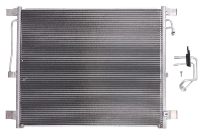 NRF 350099 Condenser EASY FIT with seal ring, with nitrogen filling Aluminium Condenser,air conditioning (448)