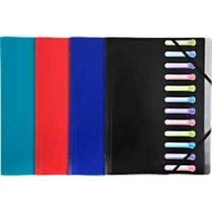 Exacompta Multipart File 55180E 24 x 32cm Assorted 24 x 32cm Pack of 10
