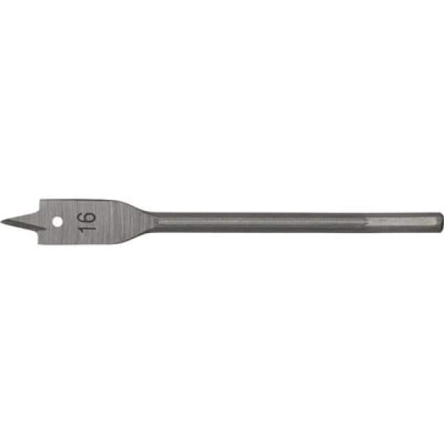 Loops 16 x 152mm Fully Hardened Wood Drill Bit - Hex Shank - High Performance Woodwork Multi