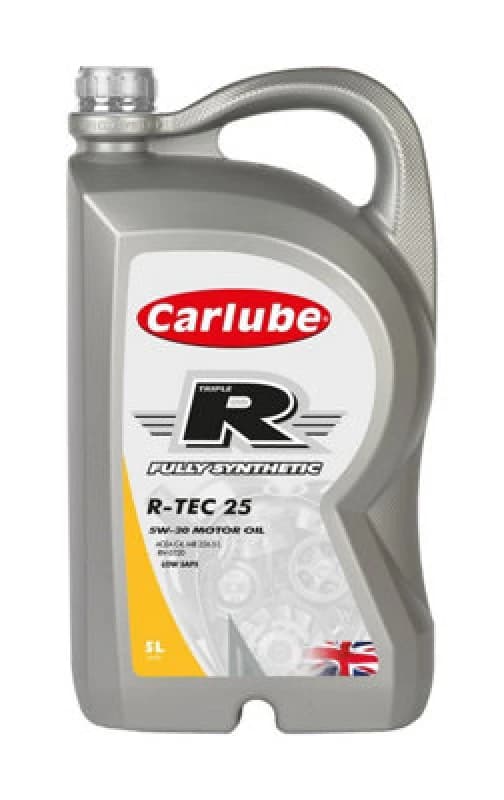 Carlube Engine Oil Triple R 5W30 C4 Fully Synthetic 5 Litre R-Tec 25 5L