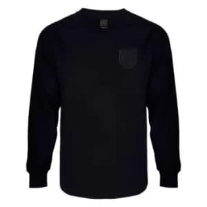Score Draw England '66 Black Out Long Sleeve Shirt - Black