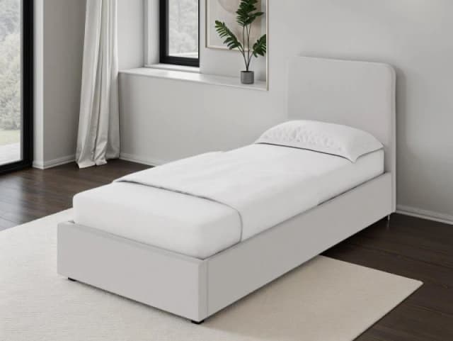 GFW Chiswick Soft Grey Ottoman Bed Frame - 3ft Single