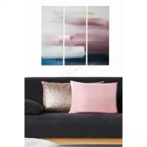 MDF772045333 Multicolor Decorative MDF Painting (3 Pieces)