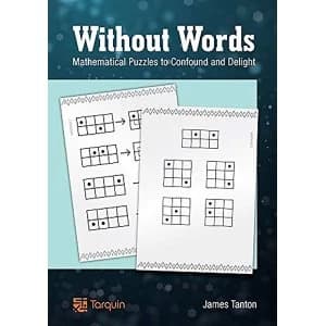 Without Words: Mathematical Puzzles to Confound and Delight by James Tanton (Paperback, 2013)