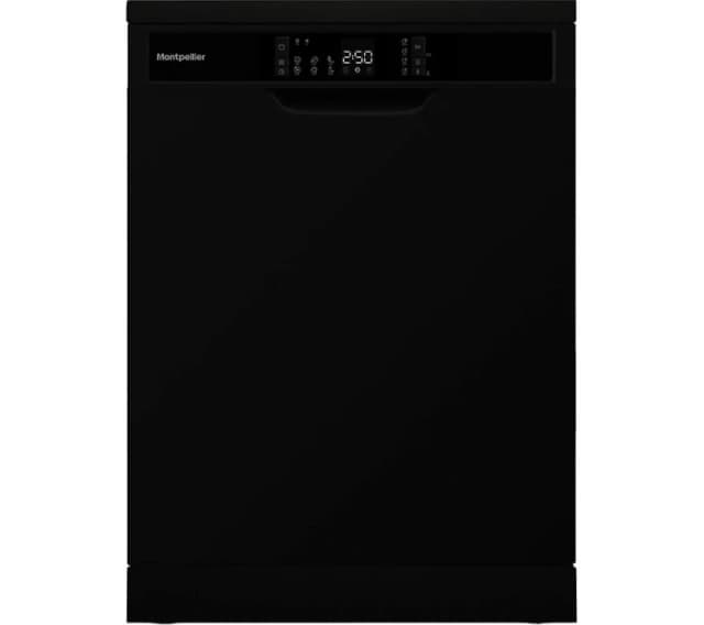 Montpellier MDWD1464K Full Size Dishwasher - Black 5060617984990