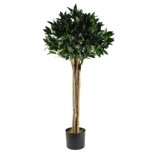 Leaf 120cm Bay Tree Laurel UV Resistant Outdoor Dark Green