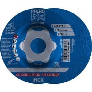 PFERD 64186115 Cc-Grind-Solid Sg Inox Grinding disc (off-set) 115mm 22.23mm 10 pc(s)