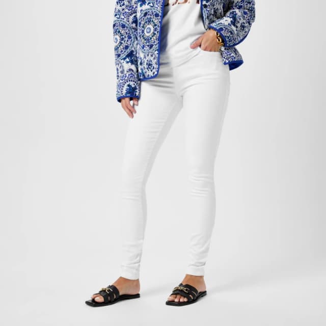 Biba BIBA Stevie Stretch Skinny Jeans White female 10 R