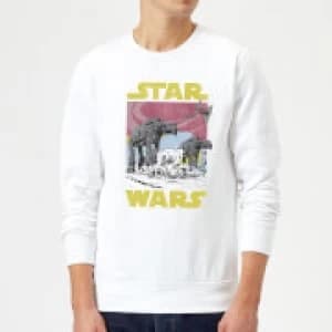 Star Wars ATAT Sweatshirt - White - L