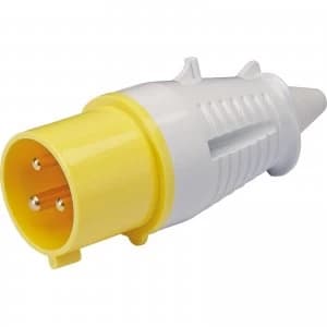 Draper Yellow Plug 32 amp 110v