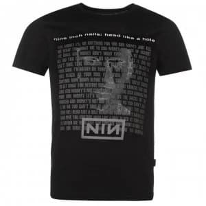 Official Nine Inch Nails T Shirt Mens - Head Like Hole