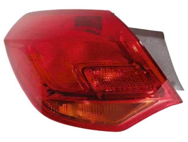 ALKAR 2202439 Rear light Outer section, without bulb holder, Right Combination Rearlight (391)