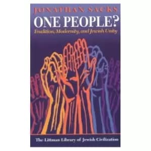 One People? by Rabbi Jonathan Sacks