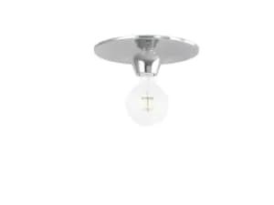 Vesevus Simple Ceiling Lamp, Chrome, E27