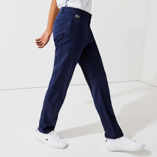 Lacoste Stretch Golf Chino Pants - Blue Blue S