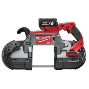 Milwaukee Power Tools M18 CBS125-502C FUEL Deep Cut Bandsaw 18V 2 x 5.0Ah Li-ion