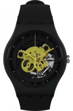 Swatch Time To Yellow Big Bioceramic Watch SO32B111