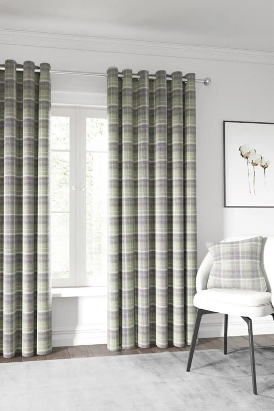 Helena Springfield Helena Springfield 'Harriet' Woven Lined Curtains in Grape Size: 167cm width x 137cm drop Grape 167cm width x 137cm drop Unisex 5