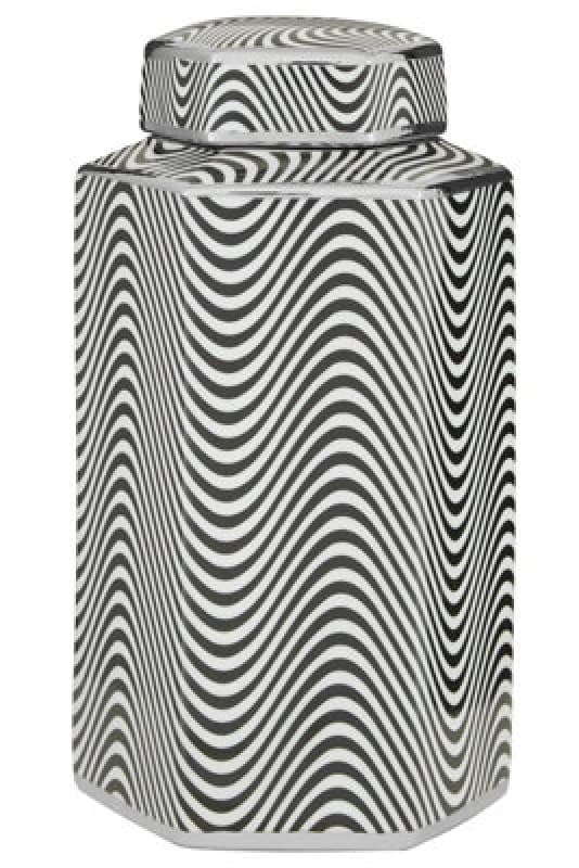 Orsina Small White Ceramic Jar