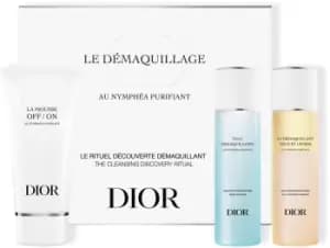 DIOR Cleansing Discovery Routine