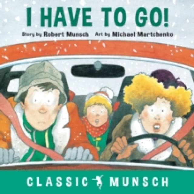 Robert Munsch I Have to Go! Book Multi unisex
