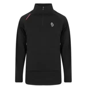 Luke Sport Indicator Zip Top - Black