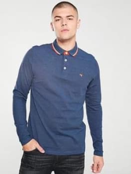 Jack & Jones Premium Paulos Play Polo Shirt - True Navy