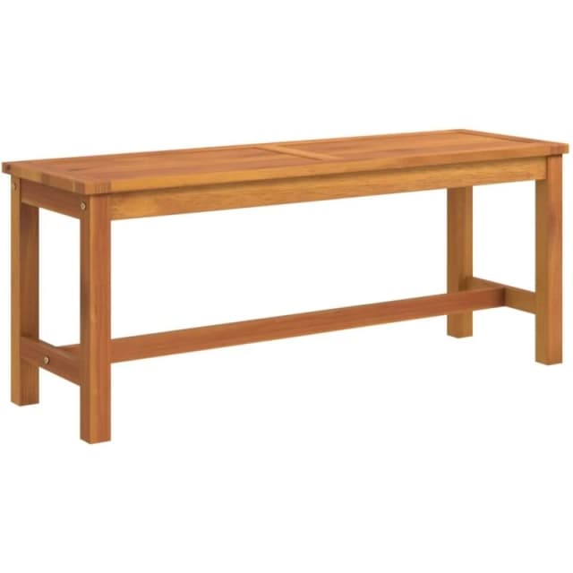 VIDAXL Garden Bench 110x35x45cm Solid Wood Acacia Vidaxl 319419