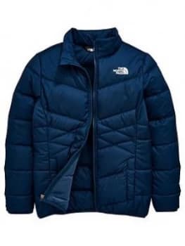 The North Face Girls Andes Down Jacket Blue Size L13 14 Years Women