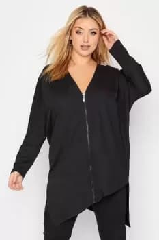 Asymmetric Hem Cardigan