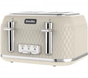 Breville Curve VTT788 4 Slice Toaster