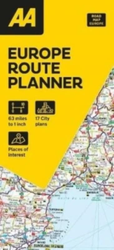 Road Map European Routeplanner Books
