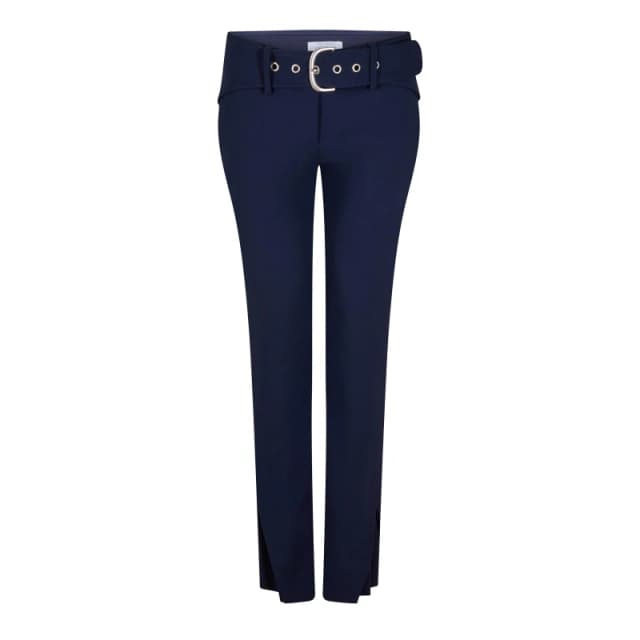 Off White Womens - Structured Stretch Suit Trousers Cobalt Blue female 6 (2XS)