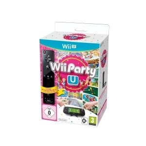 Wii Party U Inc Black Remote Plus Game Wii U