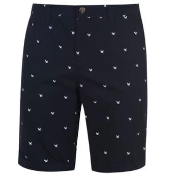 SoulCal AOP Chino Shorts Mens - Navy